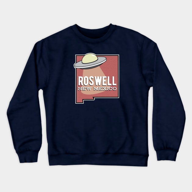 Roswell New Mexico UFO T Shirt Crewneck Sweatshirt by HolidayShirts